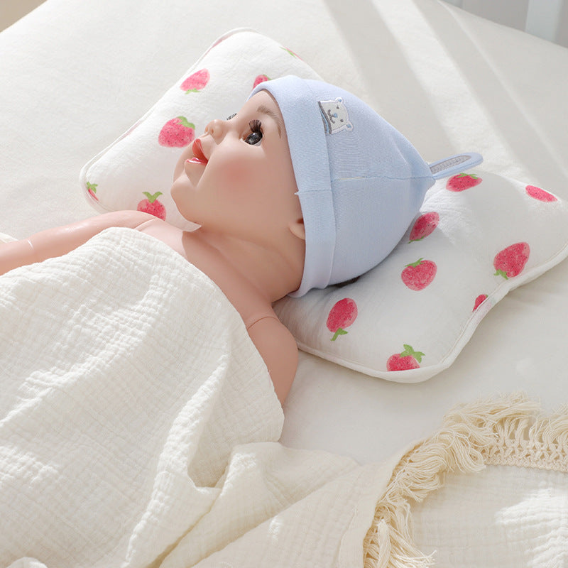 Baby Pillow Neonatal Pillow Shaped Pillow Anti-Offset