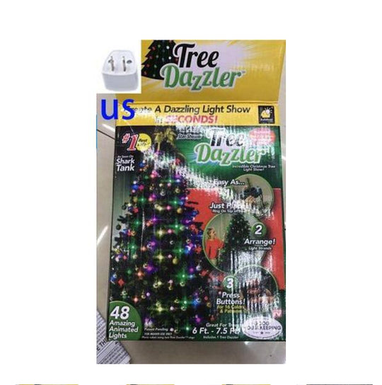 64 Light Dazzler Shower Tree Light Show Of Christmas Tree