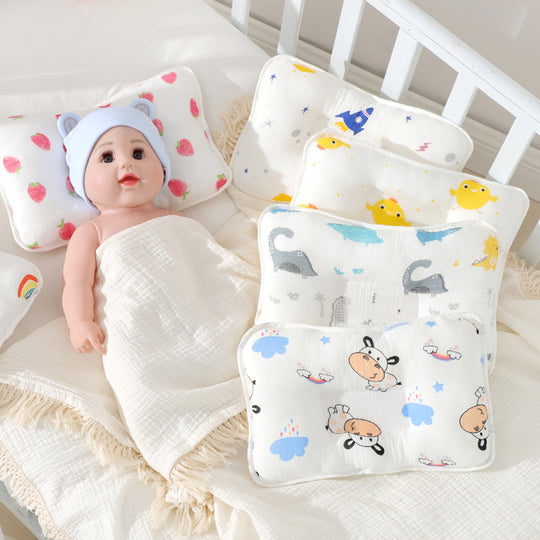 Baby Pillow Neonatal Pillow Shaped Pillow Anti-Offset